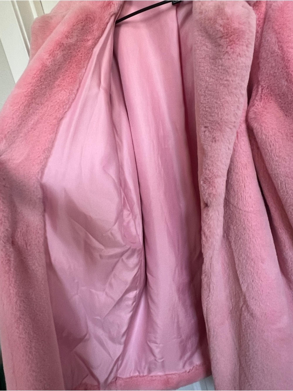 Forever 21 Blush Pink Faux Fur Teddy Coat - Picture 4 of 10
